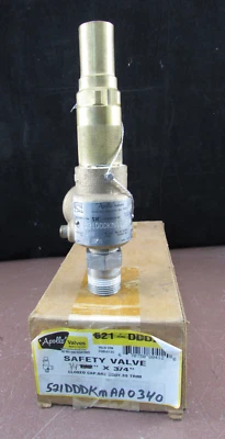 Appollo Brass Relief Valve, Dual Orifice, 3/4 Inch Size / 521DDDKMAA0340 - Image 1 of 2