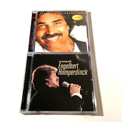 Engelbert Humperdinck 2 CD Lot Ultimate Collection (2000) An Evening With (1998) Foto 1 de 4