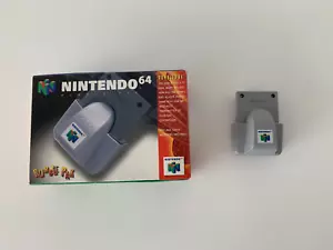 Rumble Pak Pack for Nintendo 64 (N64) - Adaptor + Box - Working - Picture 1 of 16