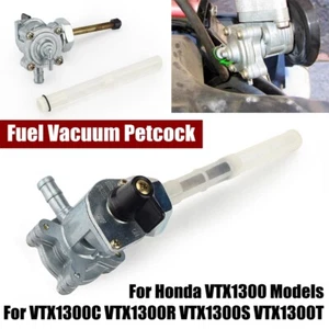For Honda VTX1300C VTX1300R VTX1300S VTX1300T Models Fuel Vacuum Petcock 2004-09 - Picture 1 of 9
