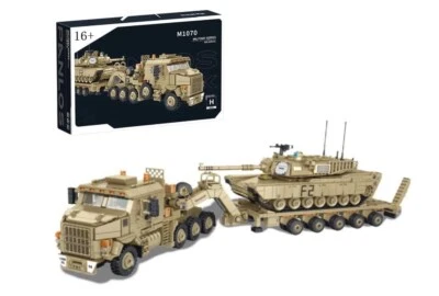 Blocchi di bloccaggio Panlos militare M1070 pianale ribassato con carro armato 628015 Truck Army - Immagine 1 di 4