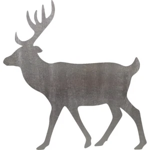 Deer Steel Cut Out Metal Art Decoration - Picture 1 of 1