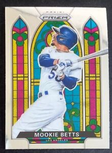 2021 Prizm Stained Glass #2 Mookie Betts - Los Angeles Dodgers