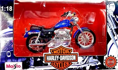 Harley Davidson 1/18 scale Motorcycle 1997 Diecast XLH Sportster 2200 by Maisto - Image 1 of 4