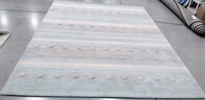 Alfombra de manchas traseras AQUA / MARFIL 8'-0" x 10'-0", precio reducido 1172764142 SFK801J-8 Foto 1 de 4