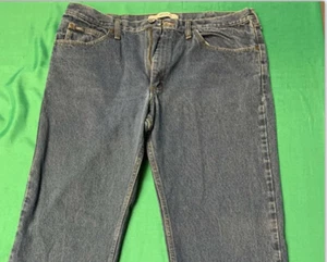 Lee Regular Fit Straight Leg Denim Blue Jeans Mens 40x32 Older Style And Fit - Picture 1 of 6