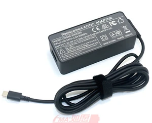 Adaptador Fuente de Alimentación 5V 9V 15V 20V 65W USB-C Tipo-C Cargador para Teléfono Móvil Portátil - Imagen 1 de 12