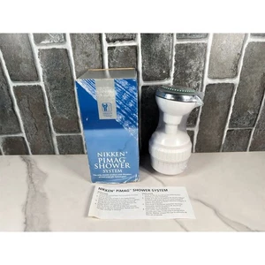 Versiegelt Nikken PiMag Duschsystem Advanced Wasserfilter Duschkopf Silber - Bild 1 von 5