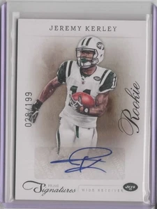 Prime Signatures #195 Jeremy Kerley 2011 AU/RC 028/199 - Imagen 1 de 2