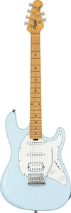 ELEKTRISCHE GITARRE STERLING by MUSICMAN Cutlass Classic DAPHNE BLUE CT30CHSS - Bild 1 von 5
