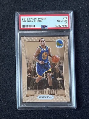 2012 Panini Prizm - #72 Stephen Curry - PSA 10  - Image 1 of 2