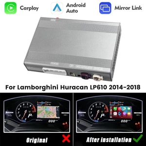 Wireless Carplay Android Auto Retrofit For Lamborghini Huracan LP610 2014-2018 - Picture 1 of 13