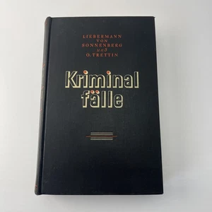 Kriminalfälle von E. Liebermann v. Sonnenberg und O. Trettin, Berlin 1934 - Bild 1 von 8