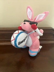 Peluche coniglietto coniglietto rosa batteria Energizer vintage 7" 2009 usato in ottime condizioni - Foto 1 di 8