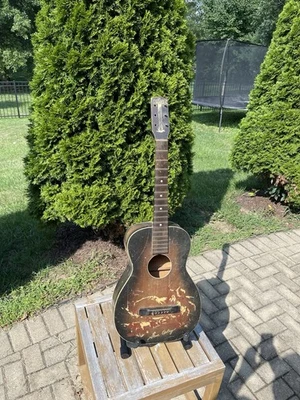 Guitarra Harmony H610 Gene Autry Melody Ranch Cowboy Parlor Años 40 De Colección!! Foto 1 de 4