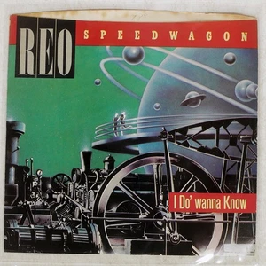 REO SPEEDWAGON I DO WANNA KNOW EPIC 3404659 US VINYL 7 - Picture 1 of 2