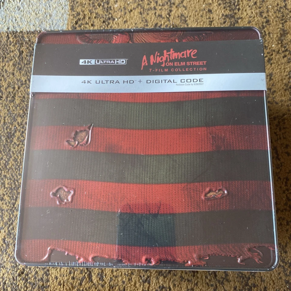 A Nightmare on Elm Street 4K UHD 7-Film Collection Ltd Ed Steelbook OOP . - Image 1 of 4
