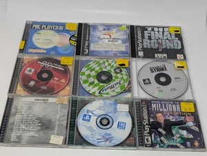 Lot of 9 PlayStation 1 (PS1) Games - Various Condition - Picture 1 of 3
