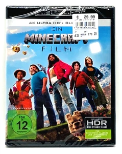 Ein Minecraft Film 4K Ultra HD Blu-Ray NEU und OVP in Folie - Bild 1 von 5