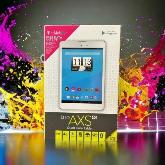 Trio AXS 4G Quad Core Tablet-16GB - Image 1 of 4