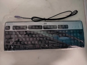 HP Tastatur KB-0316 PS/2 Deutsch QWERTZ gebraucht (V 1145) - Picture 1 of 8