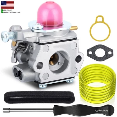 HIPA Carburetor Fits for Troy-Bilt TB2040XP TB21EC TB22 TB225 TB22EC TB252S Trimmer