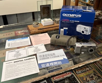 Olympus Camedia C-310 Zoom Digital Canera Caja Instrucciones Sin Cable Foto 1 de 4