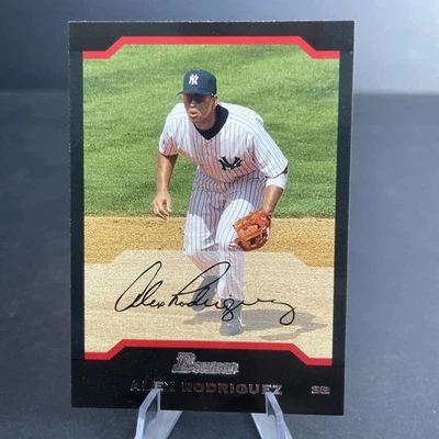 #103 Alex Rodriguez  New York Yankees  2004 Bowman Baseball - Image 1 of 2
