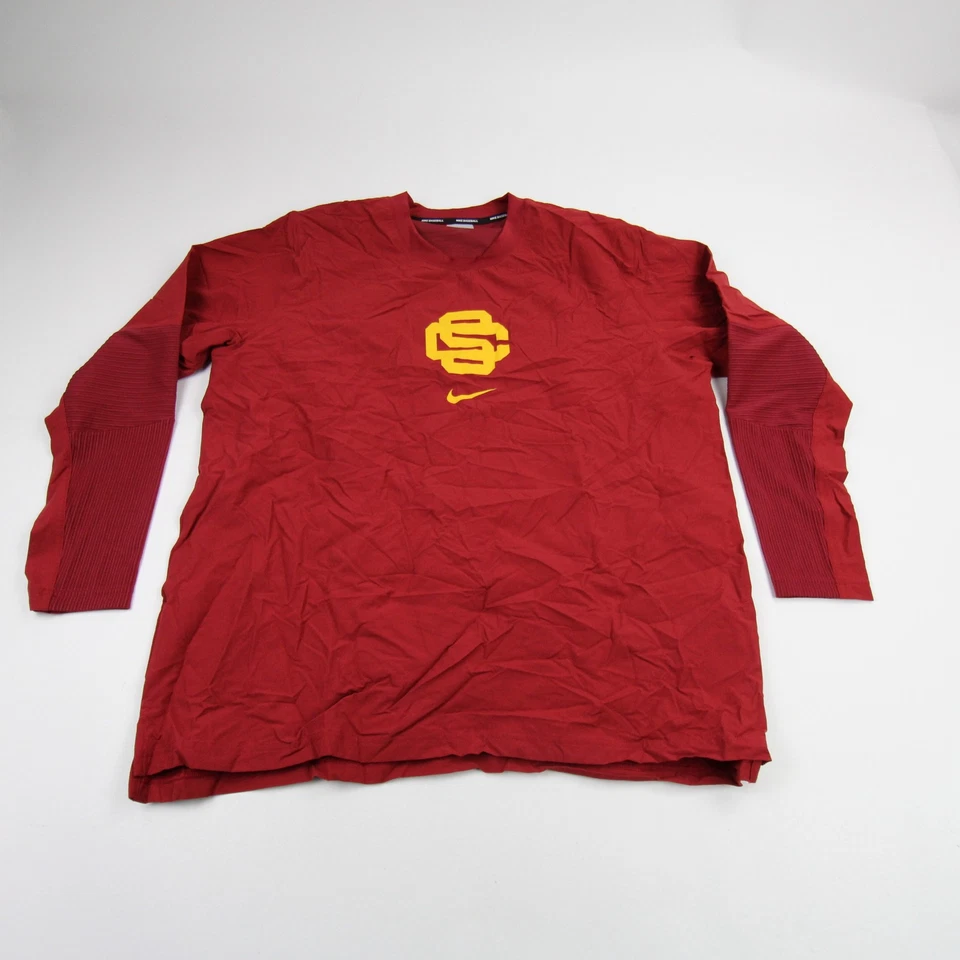 USC Trojans Nike Pullover Men's Crimson Used - Image 1 of 1