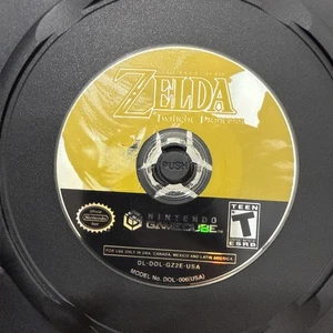 The Legend of Zelda: Twilight Princess (Nintendo GameCube 2006) solo disco PROBADO - Imagen 1 de 1