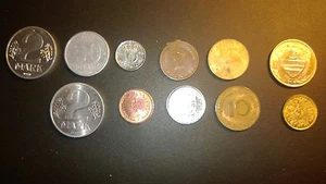  OLD Vintage " EUROPEAN  COINS " Set of (11) Coins,from 7 Countries - Picture 1 of 5