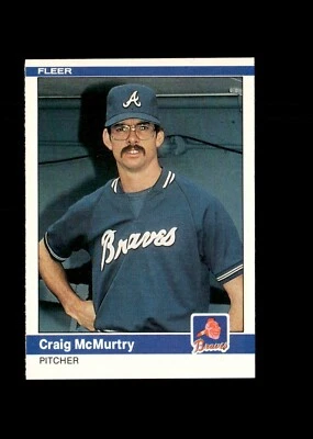 1984 Fleer - Craig McMurtry #184 (RC) - Image 1 of 2