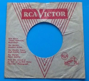 Ten Replicas Of An Original Early RCA Label, Company, (USA) Sleeve, Pack Of 10 - Foto 1 di 2