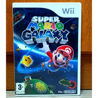 Videogioco Super Mario Galaxy Nintendo Wii Multilingua UK italiano PAL completo - Immagine 1 di 4