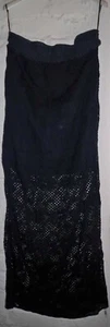 Sublevel Damen langer Rock / Kleid 2 in 1 Gr. M Häkel Optik - Bild 1 von 3
