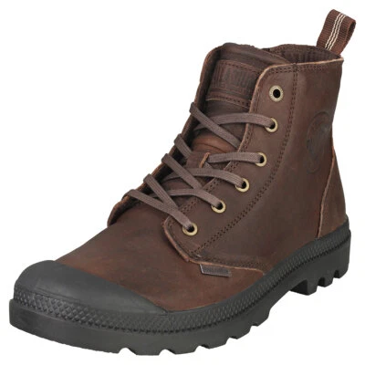 Palladium Pampa Zip Herren Bison Stiefel - 43 EU