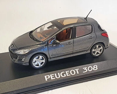 Peugeot 308 (Serie 1), Grigio-Metallizzato, 1:43, NOREV - Immagine 1 di 2