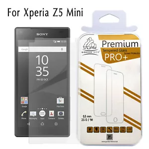 Genuine Gorilla Tempered Glass Film Screen Protector For Sony Xperia Z5 Compact - Picture 1 of 1