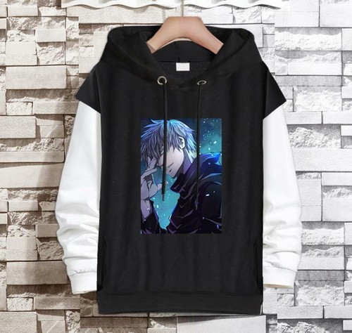 VETEMENTS Felpa con cappuccio Jujutsu Kaisen anime manga pullover pullover con cappuccio cotone