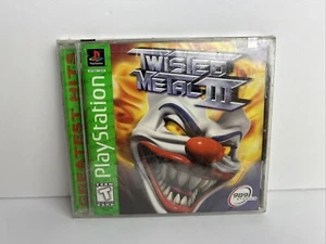 Sony Playstation 1 PS1 Twisted Metal III 3 Greatest Hits Brand New Sealed - Picture 1 of 1