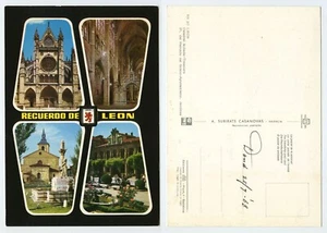 108455 - Recuerdo de Leon - alte Ansichtskarte - Picture 1 of 1