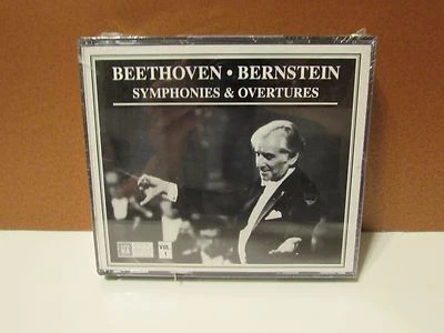 NEW Beethoven Bernstein Symphonies & Overtures volume 1 , 3 CDs  - Image 1 of 2