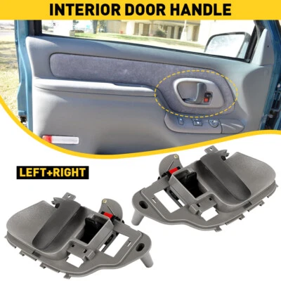 Manija de puerta interior 2 izquierda+derecha para Chevrolet C1500 1995 1996 1997 1998 1999 Foto 1 de 4