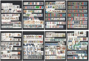 LOT#368g – GERMANY 1960-2000 COMMEMORATIVE, SEMI-POSTALS & CHRISTMAS in SETS MNH - Picture 1 of 138