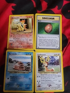 Pokémon Neo Genesis! 👀 Cyndaquil, Swinub, Stantler + Trainer Unl Ed. NM! 👀  - Bild 1 von 2