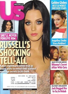 US WOCHENZEITSCHRIFT 30.01.12 KATY PERRY, ANGELINA JOLIE, RIHANNA, BRAND RUSSELL - Bild 1 von 1