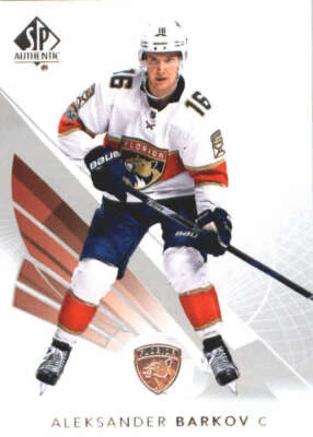2017-18 SP Authentic #28 Aleksander Barkov Florida Panthers - Image 1 of 2