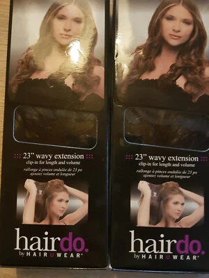 23in Wavy Clip In Extension – gewelltes Haarteil von hairdo - Bild 1 von 3