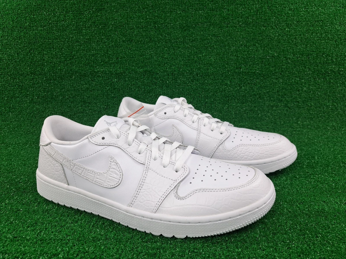 Jordan 1 Golf Low White Crocodile for Sale | Authenticity