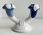 Gmundner Keramik Himmelblau Kerzenstnder blau 16 cm GK235 (2401DM38) 05/24